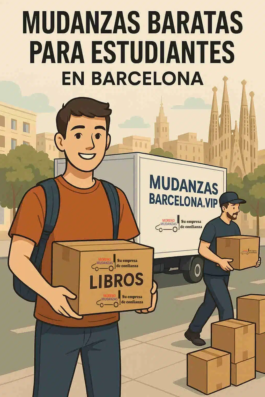 Mudanzas Baratas para Estudiantes en Barcelona
